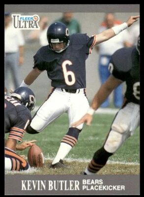 1991 Ultra Kevin Butler Chicago Bears #153 Georgia Bulldogs - Image 1 of 2