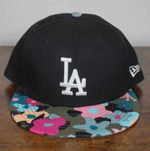 New Era 9Fifty Los Angeles Dodgers Rainbow Camo  Men Hat Cap Floral Snapback - Picture 1 of 6