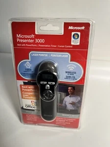 NEW Microsoft Office Presenter 3000 Power Point Timer Cursor Laser Wireless OEM - Picture 1 of 3