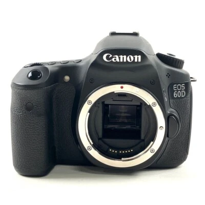 Near Mint Canon EOS 60D 18.0 MP Digital SLR Camera BLack Body Japan - Image 1 of 4