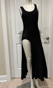 Proenza Schouler Black Dress Pleaded Stretch Damaged Size S - Picture 1 of 7