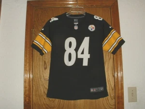 Women's Nike Pittsburgh Steelers Black Jersey #84 Antonio Brown Large (14-16) - Picture 1 of 3