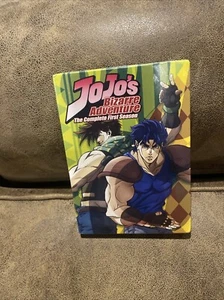 NEW JOJO'S BIZARRE ADVENTURE COMPLETE FIRST 1ST SEASON 1 ONE 3 DISC TV DVD 2012 - Foto 1 di 2
