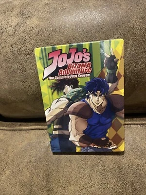 NEW JOJO'S BIZARRE ADVENTURE COMPLETE FIRST 1ST SEASON 1 ONE 3 DISC TV DVD 2012 - Image 1 of 2