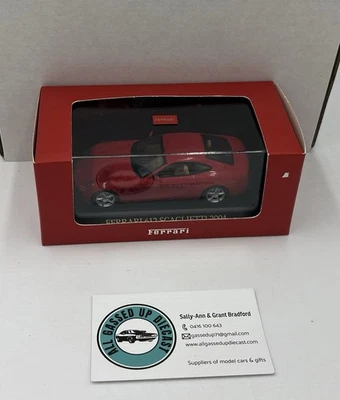 1:43 FERRARI 612 SCAGLIETTI 2004 RED IXO FER009 - Image 1 of 4