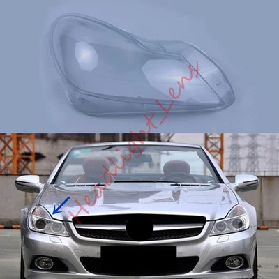 Reemplazo de cubierta de lente transparente para faros laterales derechos para Mercedes-Benz SL 2009-2012 Foto 1 de 4