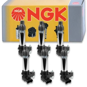 6 pc NGK Ignition Coils for 2012-2017 Chevrolet Impala 3.6L V6 Spark Plug jd - Picture 1 of 5