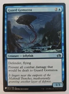 MTG Magic The Gathering Card Guard Gomazoa Creature Jellyfish Blue PCA 2016 - Picture 1 of 2
