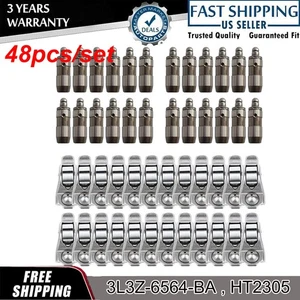 4.6L 5.4L Engine Valve Rocker Arm Kit for Ford F-150 F-350 F-250 Super Duty SOCH - Foto 1 di 18