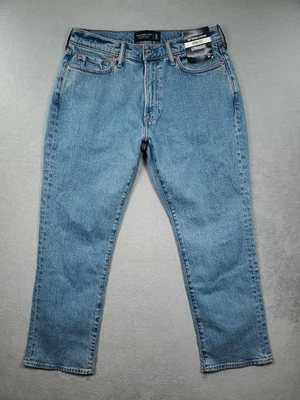 NWT Abercrombie & Fitch Jeans Mens 32x30 Vintage Stretch Athletic Straight - Image 1 of 4