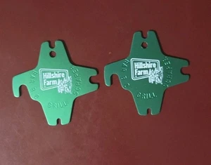 2 Hillshire Farms Metal Bar B Q Grill Scraper  - Picture 1 of 3