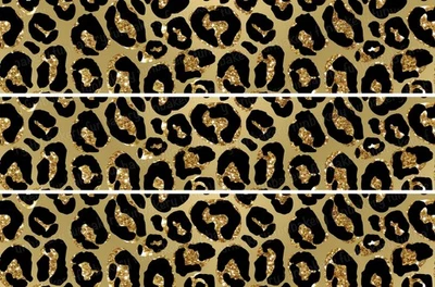 Leopard Tierfell Tortenband Tortenbild Party Deko Geburtstag Muster animal print - Bild 1 von 4