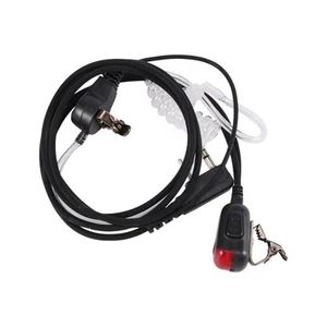 Security Headset mit Schallschlauch Kopfhoerer Funkgeraet fuer Walkie T5294 - Bild 1 von 7