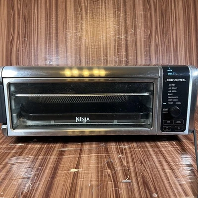 Ninja Foodi Digital Air Fry Oven Toaster 8-in-1 Crisp Control Flip-Up Stainless - Image 1 of 4