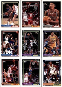 1992-93 Topps Basketball Series 2 Complete Your Set #301-396 You Pick! - Picture 1 of 98