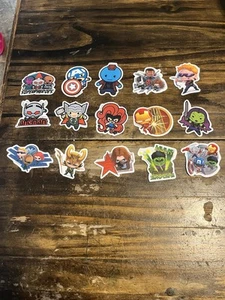 Marvel Super Hero’s 15ct Sticker Pack - Picture 1 of 6