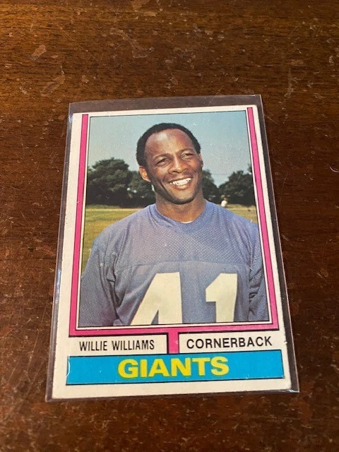 1974 Topps - Willie Williams #284 - FREE SHIPPING - Image 1 of 1