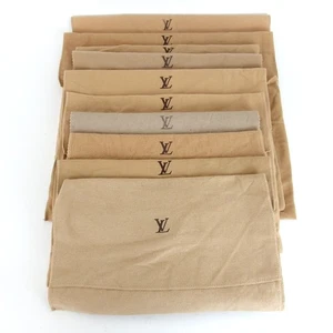 Authentic LOUIS VUITTON Dust bag 10 piece set accessories cotton [Used] - Picture 1 of 4
