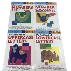 Kumon Workbooks Pre K through Kindergarten lot 4 books Homeschool Classroom - Picture 1 of 24