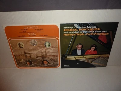 2x LP 33T . ENRICO DE MORI . ANNALISA . Pianoforte A Quattro Mani . Kontzertua - Photo 1/4