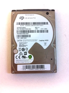 Unidad para portátil Seagate 2,5 2 TB ST2000LM003 HN-M201RAD/RD2 H1833-H462-B81GZ 6 GBP - Imagen 1 de 2