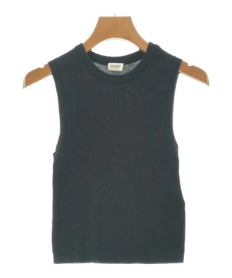 Жилеты/без рукавов SAINT LAURENT PARIS темно-серые S 2200583741019 - Изображение 1 из 4