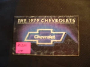 THE 1979 CHEVROLETS NEW VEHICLE BOOKLET  - Bild 1 von 3