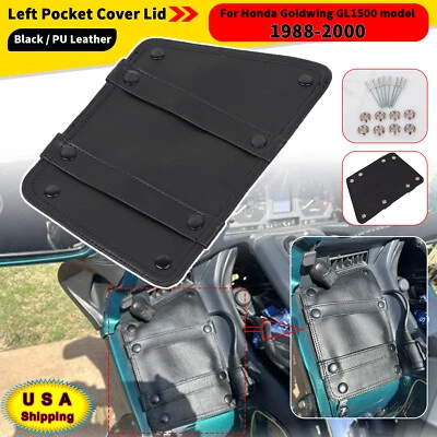 Tapa de bolsillo izquierdo para Honda Goldwing 1500 GL1500 GL1500SE GL1500I Interstate Foto 1 de 4