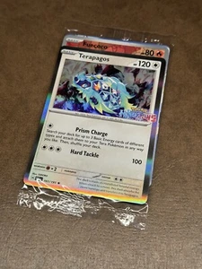 Terapagos 161/191 & Fuecoco - Horizons Stamp (PROMO) Sealed - Surging Sparks - Bild 1 von 3