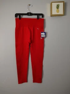 Leggings JoyLab Arancione Nuovi Taglia Large Elastico Vita Compressione Nuovi - Foto 1 di 4