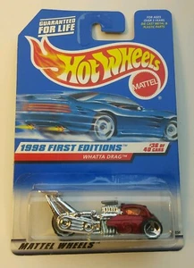 Hot Wheels~1998 First Editions Series~#673~Whatta Drag~#36 of 40~Unopened - Picture 1 of 2
