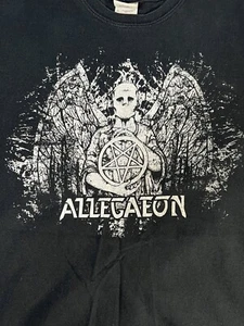 Camiseta vintage ALLEGAEON para hombre L ¡Excelente estado! ¡ENVÍO GRATUITO/RÁPIDO! - Imagen 1 de 4