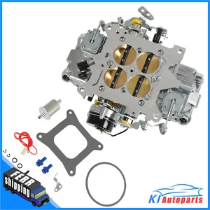 BR-67255 4 Barrel 650 CFM Brawler Double-Pumper Carburetor Electric Choke BBL - Picture 1 of 12