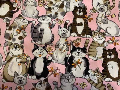 Scrub Top Womens XXS Cats Tafford Cat Lover Pediatric Vet - Image 1 of 4