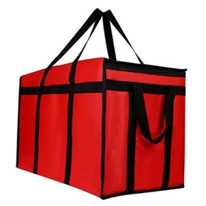 Extra large XXXL Insulated Food Delivery Bag XXX-Large(24W x 15H x 14D) 1 Red - Picture 1 of 7