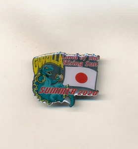 Godzilla Gymnastics Rings Tokyo 2020 Olympics Dinosaur Pin Paris 2024 Trader - Picture 1 of 1