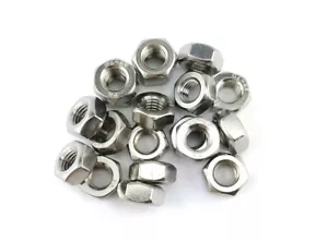 Écrou Hexagonal Inox A2 DIN 934 M2 M2.5 M3 M4 M5 M6 M8 M10 M12 M14 M16 M18 M20 - Imagen 1 de 5