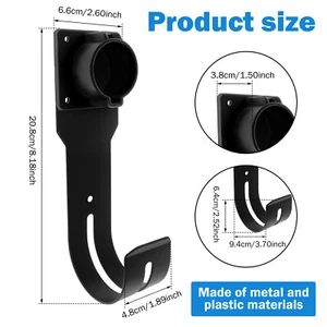 Vehicle Charger Organizer Sturdy Versatile EV Charger Holder Hook for leyXF+ - Picture 1 of 11