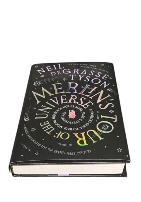 Neil deGrasse Tyson SIGNED Merlin's Tour of the Universe 2024 Limited Ed HC New - Image 1 of 3