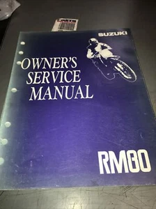 OEM Suzuki 99011-02B26-03A 1992 RM80 Owner's Service Manual - Picture 1 of 3