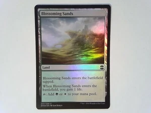 Foil Blossoming Sands Eternal Masters - Magic the Gathering MTG Land - Picture 1 of 2