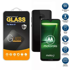 Pour Motorola Moto G7 Protection Écran en Verre Trempé - Photo 1 sur 12