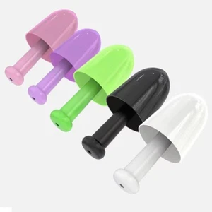 Functional Stable Moisture-Proof Pack of 3 Anti-noise Silicone Swimming Earplugs - Picture 1 of 11