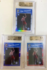 Ben Simmons 2016-17 Donruss Optic Blue / Red / Holo Prizm RC BGS9.5 Lot x3 - Bild 1 von 7