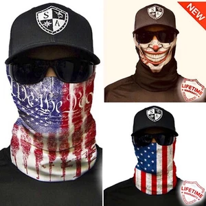 3 Salt Armour Fishing Face Shields/Masks: We The People + American Flag + joker - Picture 1 of 12