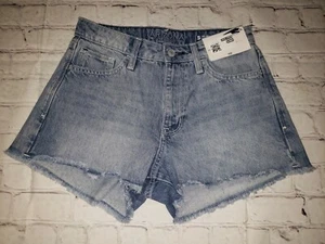 NWT Arizona Jean Co Jrs Size 5 High-Rise Denim Jean Shorts - Picture 1 of 2