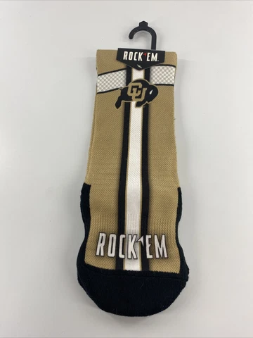 Colorado Buffaloes, UNIVERSITY OF COLORADO, Socks (Youth 2-5.5) NCAA Cover