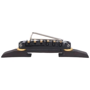 Guitar Parts Guitar Bridge Rosewood Archtop Guitar Bridge per Guitar Club Scuola - Foto 1 di 12