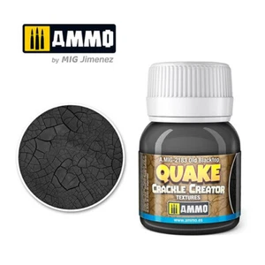 AMMO by Mig #AMIG-2183 Quake Crackle Creator Textures - Old Blacktop 40 ml - Imagen 1 de 1