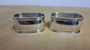 2 Stück Wilkens Serviettenringe ´Schwedisch Faden´ versilbert – Set 3 - Bild 1 von 3